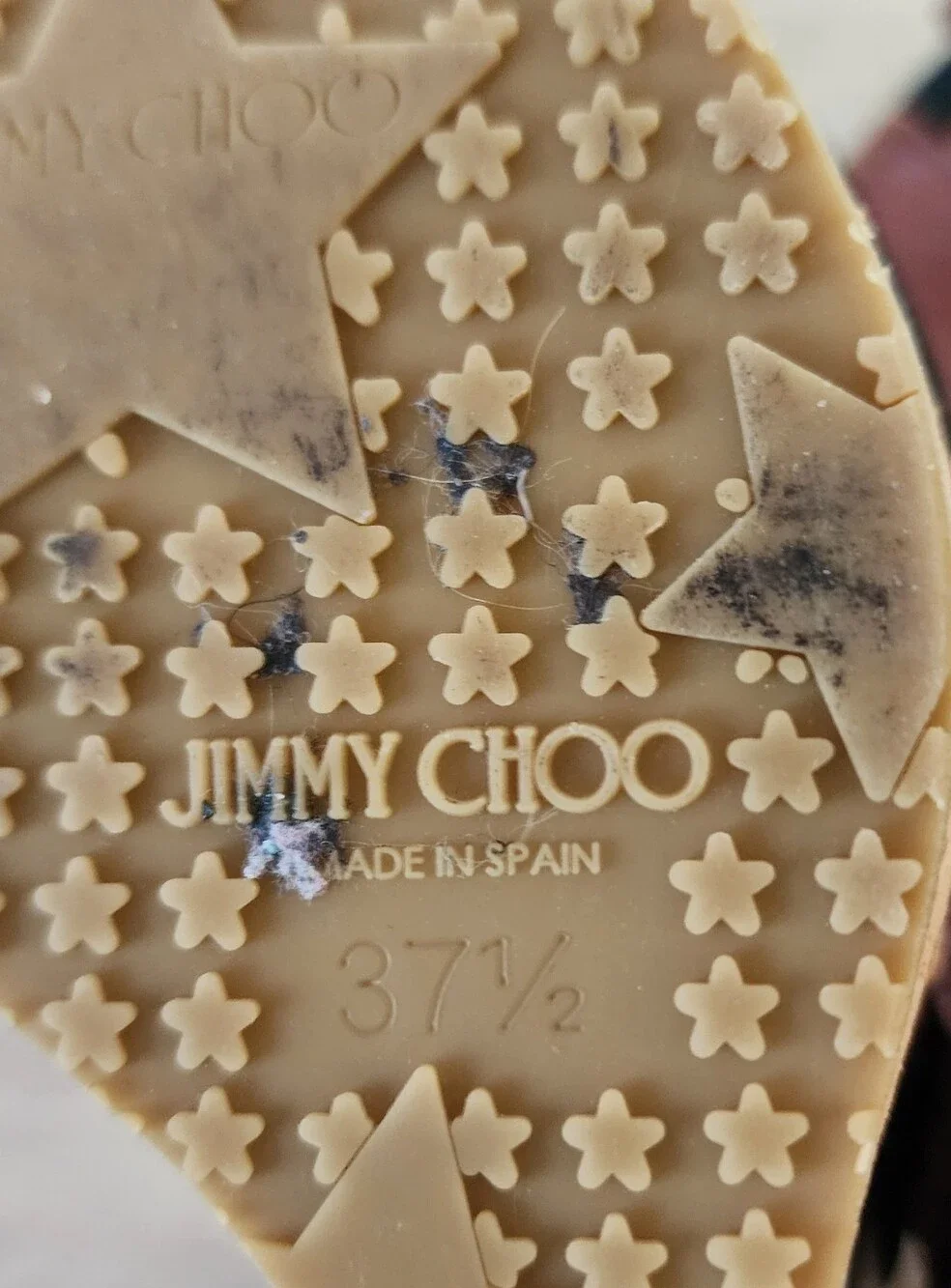 Jimmy Choo copy certificate
